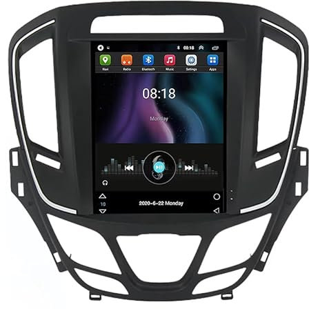 Jrfeng Android 11 Autoradio Radio Für Opel Insignia 2014-2018, 9.7 Zoll HD Touchscreen GPS Navigation Mit Bluetooth WiFi Lenkradsteuerung carplay,Q4