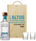 Personalised Olmeca Altos Tequila Gift Set with Shot Glasses – Alcohol Present for Men or Women – 70cl Bottle (38% ABV) in Engraved Wooden Keepsake Box – Tequila Gift for Him or Her