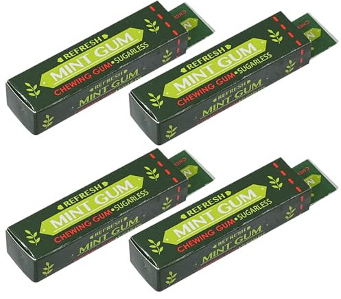 Schockierender Gummi, 4pcs Streichgummi lustige realistische falsche Kakerlaken Schock Praktischer Witz mit Paket für Halloween Fool's Day Party Gefälligkeiten