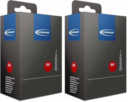 Schwalbe Unisex's SV19 Inner Tube, Black, One Size/40 mm