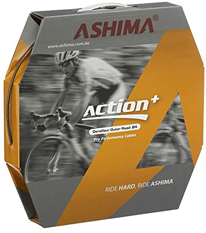 ASHIMA Box 50mt GUAINE ACTION+ SP Derailleur D4,5mm Black -