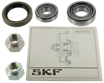 SKF Radlagersatz mit Wellendichtring VKBA 928 Position Vorderachse Höhe 97mm Länge 95mm Breite 64mm - OE Qualität