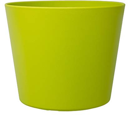 Leni P 0836AG Übertopf Flori 14 Matt Apfelgrün, Durchmesser 14 cm / höhe 12 cm