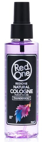 RedOne Aftershave Cologne Thunderbolt 150ml | Strong & Long-lasting Fragrance | Cooling Barber Spray for Men | Premium Grooming After Shave | Soothing & Refreshing Effect