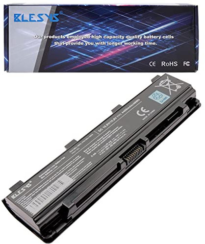 BLESYS PA5109U-1BRS PABAS272 Batterie pour Toshiba Satellite C50-A C50D C55-A C55D C70-A C70D c50-b-14e C50-A-15E C55-A-1N3 C55D-A-14Z C55D-A-15M C70-A-10D C70-B-31C C70D-A-11D (4400mAh/48Wh)
