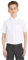 Boys Short Sleeve White School Shirt Easy Iron School Shirt 3-18 Years