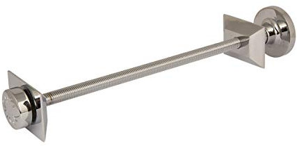 Castrads Whitworth Radiator Wall Stay, Chrome
