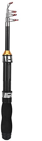 VGEBY Kleiner See-Angelrute, Angelstock Mini Tragbare Kurze Angelrute 28049-100(1.5M) Angelrute Mini Fishing Rod Teleskopangel Klein Angelrute Mini Fishing Rod Teleskopangel Klein