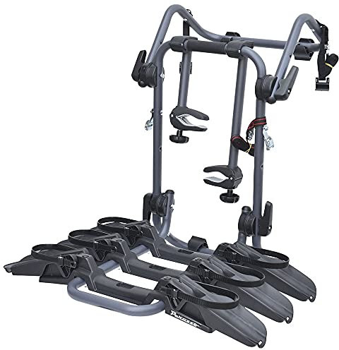 Porte-vélo arrière Peruzzo Pure Instinct 3 vélo compatible avec Seat Alambra à partir de 2015 – Max 45 kg – également pour vélo électrique et Fat Bike – Homologué