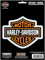 Harley-Davidson Motorrad Sticker Bar & Shield Aufkleber Wasserfest Decal für Motorrad-Helm, Auto, Laptop und viele mehr