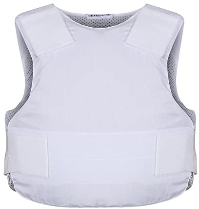 SafeGuard Clothing COOLMAX PRO II SCHUSSSICHERE, STICHFESTE UND STECHSICHERE WESTE - WEISS