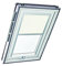 Original Roto Rollo Exclusiv ZRE für Roto Dachfenster - Führungsschiene Silber - Tageslichtrollo Baureihe Designo R6/R8, i8 und Classic 64/84 - Größe 114/118| 11/11 - Stofffarbe Hellbeige