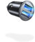 AINOPE Smallest 4.8A Cigarette Lighter Charger, All Metal Car Charger Flush Fit 12V Car USB Socket in Car Charger Adapter Fast Charge For iPhone 14/14 Pro Max, iPad Air/Pro, Samsung S23