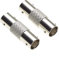 BNC-Buchse Buchse zu BNC-Buchse Buchse Adapter, 50 Ohm Zink-Legierung Körper, Buchse zu Buchse Verbindung für CCTV, 2 Stück