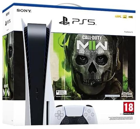 SONY Console Playstation 5 Édition Standard Blanche Call of Duty MW2