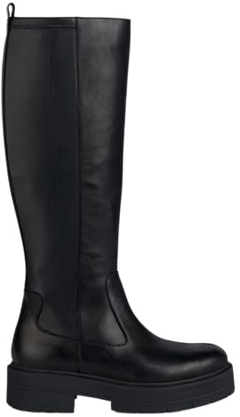 Geox Damen - Stiefel SPHERICA in schwarz Glattleder