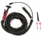 Torcia per Saldatura Tig QQ150, Kit Torcia per Saldatore Raffreddato Ad Aria Connettore M16 * 1,5 Mm Con Tazza di Schermatura Del Cavo da 3,7 M / 12 Piedi + Elettrodo, per Saldatrice QQ150