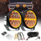 CO LIGHT 6,5 Zoll Runde LED Offroad Scheinwerfer mit DRL, 140W 20000LM, E Geprüft Zusatzscheinwerfer 12/24v, IP68 Wasserdicht Aluminiumgehäuse für SUV Pickup ATV Plug & Play mit Drahtbaum