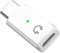 Typ C Stecker Auf Lightning Kopfhörer Kopfhörerbuchse Konverter, Type-C Auf Lightning Audio Adapter Männlich Ladekabel Klinke und Andere Typ C Geräte, Nicht zum Aufladen und Datenübertragung