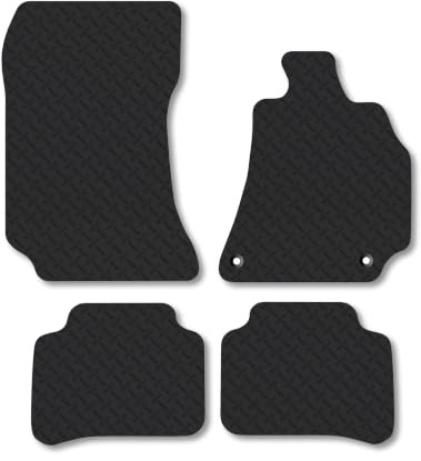 Mercedes CLS (2011-2018) 5mm Rubber Car Mats | Heavy Duty Rubber Tailored Fit Floor Mats Full Coverage Durable Waterproof Accessories Easy Clean Anti Slip Made in the UK