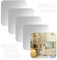 5 Piezas Espejo Pared, 30 x 30 cm Espejos Decorativos de Pared, Espejos Adhesivos de pareds, Espejo Adhesivo Puerta Armario, Espejos de pareds
