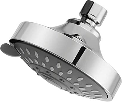 HOUDERCO Hochdruck Duschkopf Funktionen Wassersparender Sprinklerkopf Installieren Verstellbarer Winkel Geeignet Für Badezimmer Dusche Ersatzteil