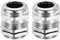 PATIKIL Waterproof Electrical Cable Glands, M25 2 Pcs 12-16mm Nickel-Plated Brass Cord Grip Electric Wire Connector Wire Protector for Outdoor Cable Box Enclosure Junction Box