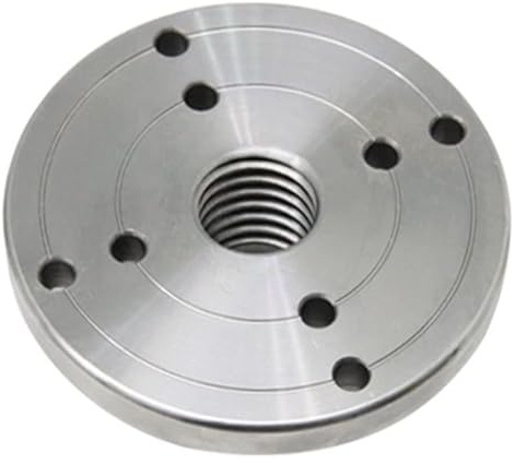 MRVAKDYDI Holzdrehmaschine Planscheibe Schraubfutter, TASP 2'' 3'' 4'' 6'' Drechselbank-Planscheibe for M33 X 3,5 Gewinde-Holzbearbeitungsmaschinen-Flansch-Planscheibe(50mm 1Inchx8TPI)