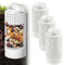 Bodenkompostbehälter, 3pcs 4x10 Zoll PVC -Komposter Tumbler Outdoor, Kleiner Kompostbehälter für Fische, Garnelen, Krabben, Schneckenzucht, Garten, Hof, Abwasserbehandlung