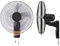 YAVYAV Ventilatore Oscillante Da Parete Da 50 Cm, Ventilatore Industriale In Metallo Con 3 Velocità, Doppio Controllo A Cordino Per Camper, Camera Da Letto, Cucina, Ufficio, Garage