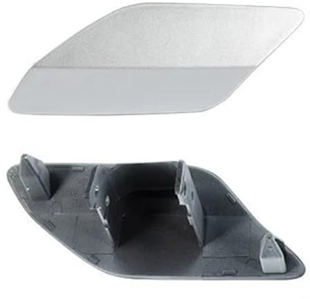Abdeckkappe Scheinwerfer Waschdüse Für VW Für Golf 7 Für MK7 2014-2019 Auto Links Oder Rechts Front Stoßstange Scheinwerfer Waschmaschine Abdeckung Kappe(Silver Left)