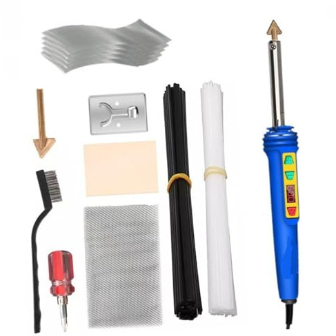 150W Plastic Welding Kit with Digital Display - Portable Soldering Iron for Kayak, Automotive & DIY Repair