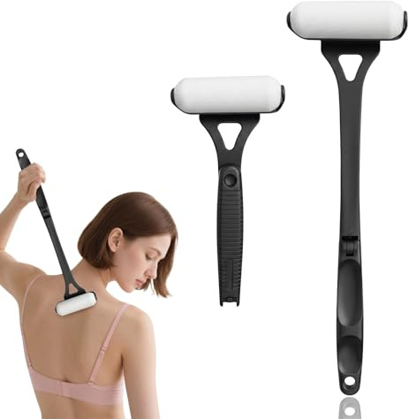 Eincremehilfe für Rücken, Rückeneincremer 46.5cm Rückeneincremhilfe Faltbarer Applikator Eincremehilfe Rückencremer SelbstbräUner Rücken Applikator mit Langer Griff für Lotion Sonnencreme