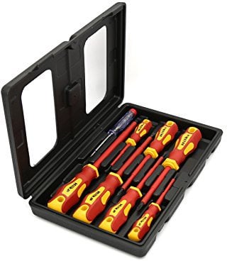 Hilka 34489008-Set di cacciaviti per elettricisti (confezione da 8)