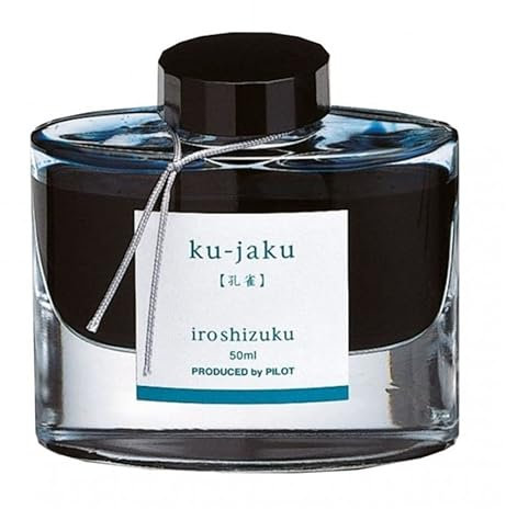 Pilot fountain pen ink iroshizuku 50ml KJ peacock INK-50-KJ