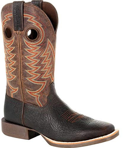 Rebel by Durango DB5444 Marrone Pull-On Western-Stivali stile Cowboy Men's, Marrone (marrone), 42 EU