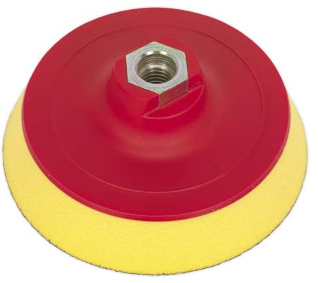 Sealey PTCBPV3S Hook & Loop Ultra Soft Backing Pad Ø123mm M14 x 2mm