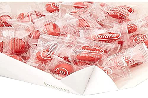 Buratti Confetti alla Mandorla Ricoperta di Cioccolato, Tenerezze Vassoio Rosso - 500 g