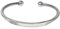 Herren-Armreif aus massivem 925er-Sterlingsilber, Wendelring-Armband