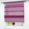 Joyswahl Scheibengardine Voile Bistrogardinen mit Tunnelzug Oonagh Bändchenrollo BxH 80x140cm Violett 1er Pack