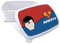 LolaPix Caja merienda niño. Regalos Personalizados. Caja merienda con Nombre. Apta para microondas y Libre de BPA, filatos y Metales Pesados. Varios diseños. Super Man