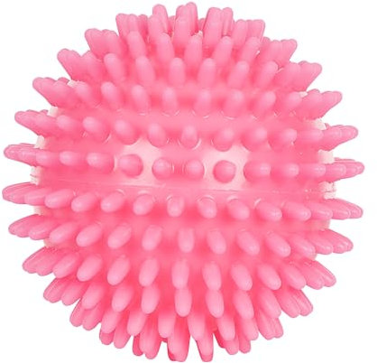 Sport-Tec Igelball Massageball Reflexzonen Massage Selbstmassage soft 9 cm neon-pink