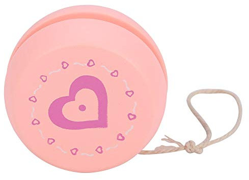 Zerodis Lernspielzeug, reaktionsfreudig, magisch, aus Holz, Jo-Yo, frühes Lernspielzeug mit Cartoon-Motiv, für Kinder ()