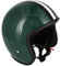ARC Helm Modell A-611 Retrolook - Grün mit Streifen, Größe: L