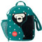 3 Sprouts - Lunchtasche Kinder - Lunch Bag for Kids mit Isolierung - Kühlfach für Brotdose - Lunchbox Tasche Kindergarten - Kühltasche für Schule und Ausflüge - Bunter Kinder Lunchbag - Bär