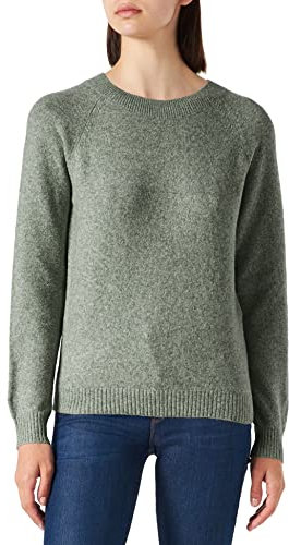 Vero Moda VMDOFFY LS O-Neck Blouse GA Noos Maglione, Laurel Wreath, L Donna