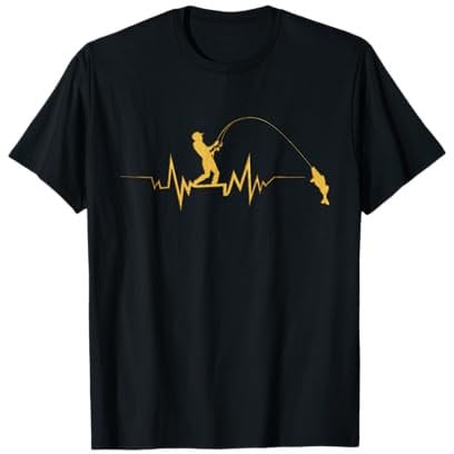 Lustiges Angeldesign für Fischer und Outdoor-Liebhaber T-Shirt