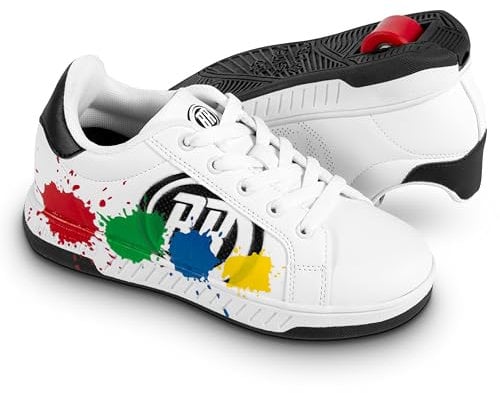 Breezy Rollers 2180370, Rollschuh, Schuhe mit Rollen, 2-in-1 Kinderschuhe, Skateboardschuhe, Sneakers