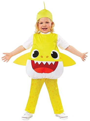 Amscan - Kinderkostüm Baby Shark, Hai, Haifisch, Karneval, Fasching, Mottoparty