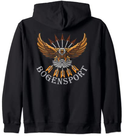 Sportpfeil und-Adler Kleidung für Bogenschießen , Bogensport Kapuzenjacke